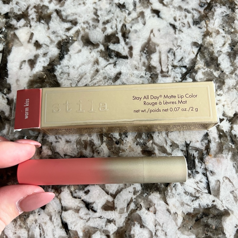 New! STILA Stay All Day Matte Lip Color warm kiss